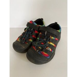 Keen Newport Youth Tie Dye Rainbow Water Shoes Unisex Size 1